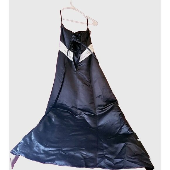 NEW Jump Apparel $200 Strapless Prom Formal Black Dress Size 3 Long NWT Evening - Picture 3 of 4